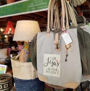 ✝️I LOVE JESUS but I drink a little Totebag 🥂 Last One! No Reorders or Restocks